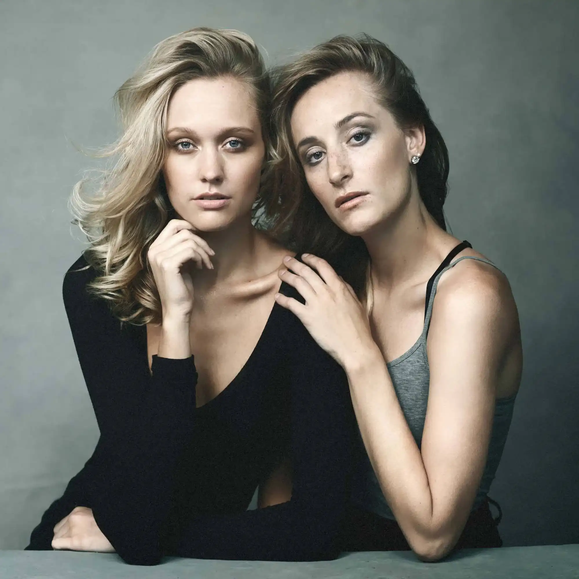 Vanity Fair inspired couple portrait by Michael Schacht